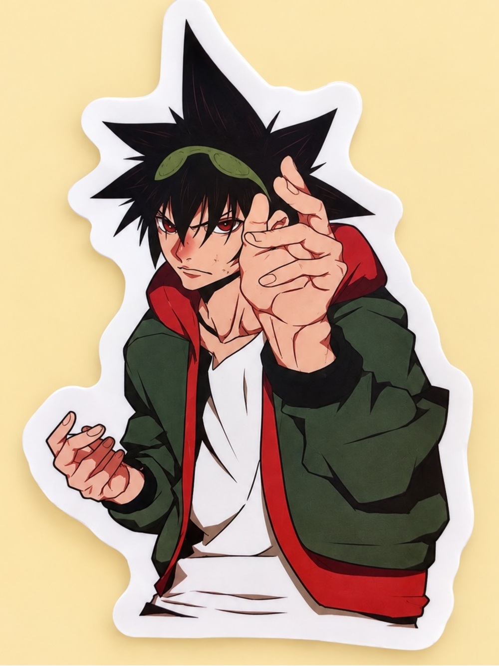 Jin Mori | The God of High School | Anime Vinyl Sticker | 5/$10